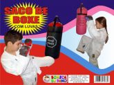 Saco de Boxe com Luvas